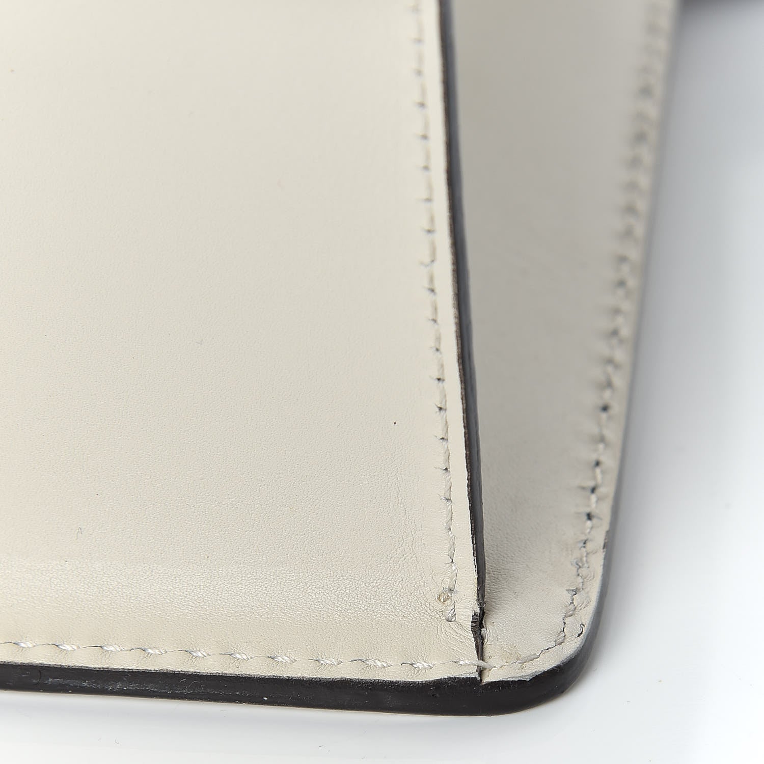 Gucci Calfskin Small Sylvie Shoulder Bag Off White 13 of 14