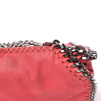 Stella McCartney Shaggy Deer Mini Falabella Fold Over Tote Pink Fluo 11 of 15