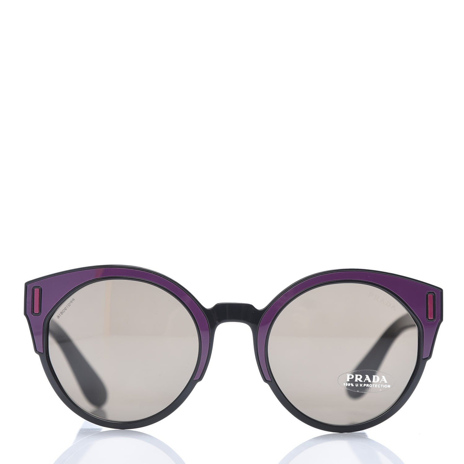Prada Sunglasses SPR 03U Black Multicolor 2 of 8