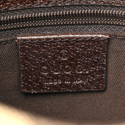Gucci Monogram Waist Pouch Bag Dark Brown 6 of 11