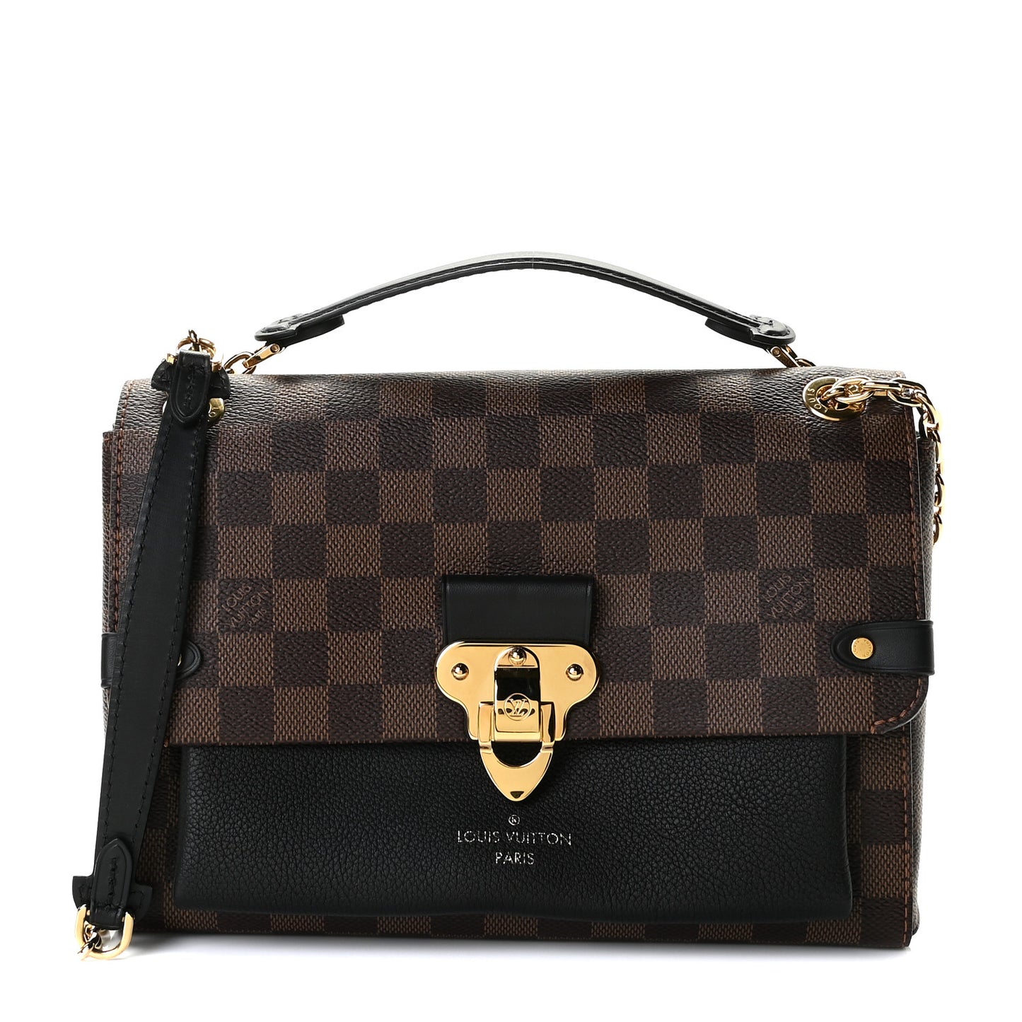 Damier Ebene Vavin PM Black