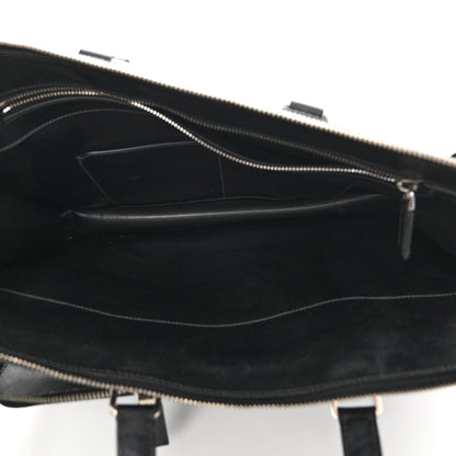 Prada Saffiano Travel Briefcase Black 5 of 11