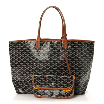 Goyard Goyardine Saint Louis PM Black Gold 3 of 10