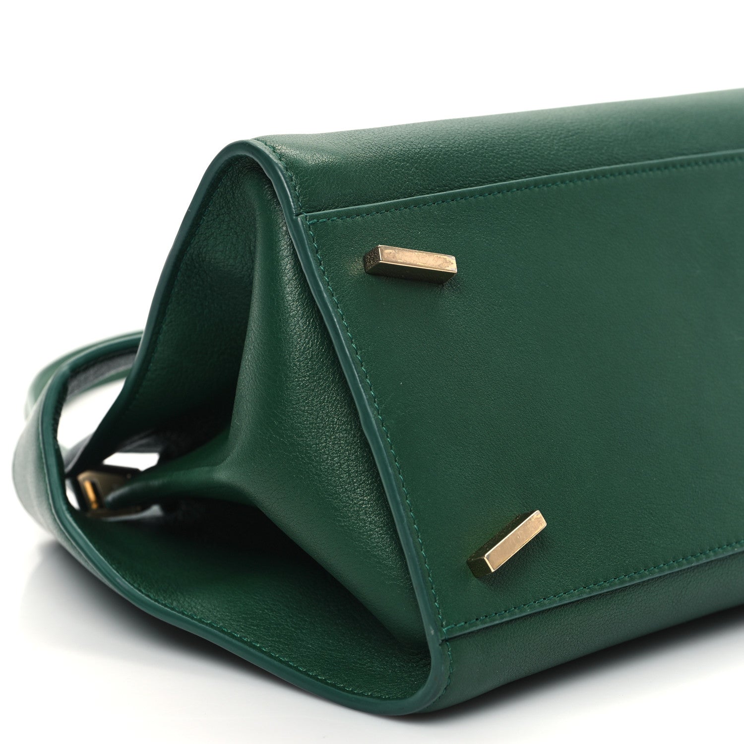 Salvatore Ferragamo ショルダーバッグ オリーブグリーン Salvatore Ferragamo Calfskin Medium Hug Soft Shoulder Bag Forest