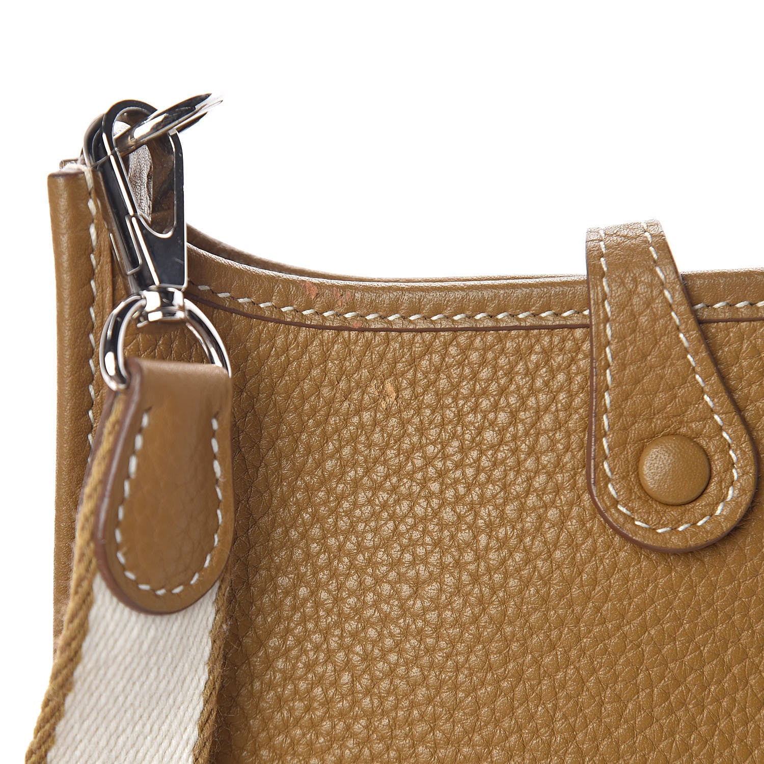 Hermes Taurillon Clemence Amazone Evelyne TPM Kraft 6 of 11