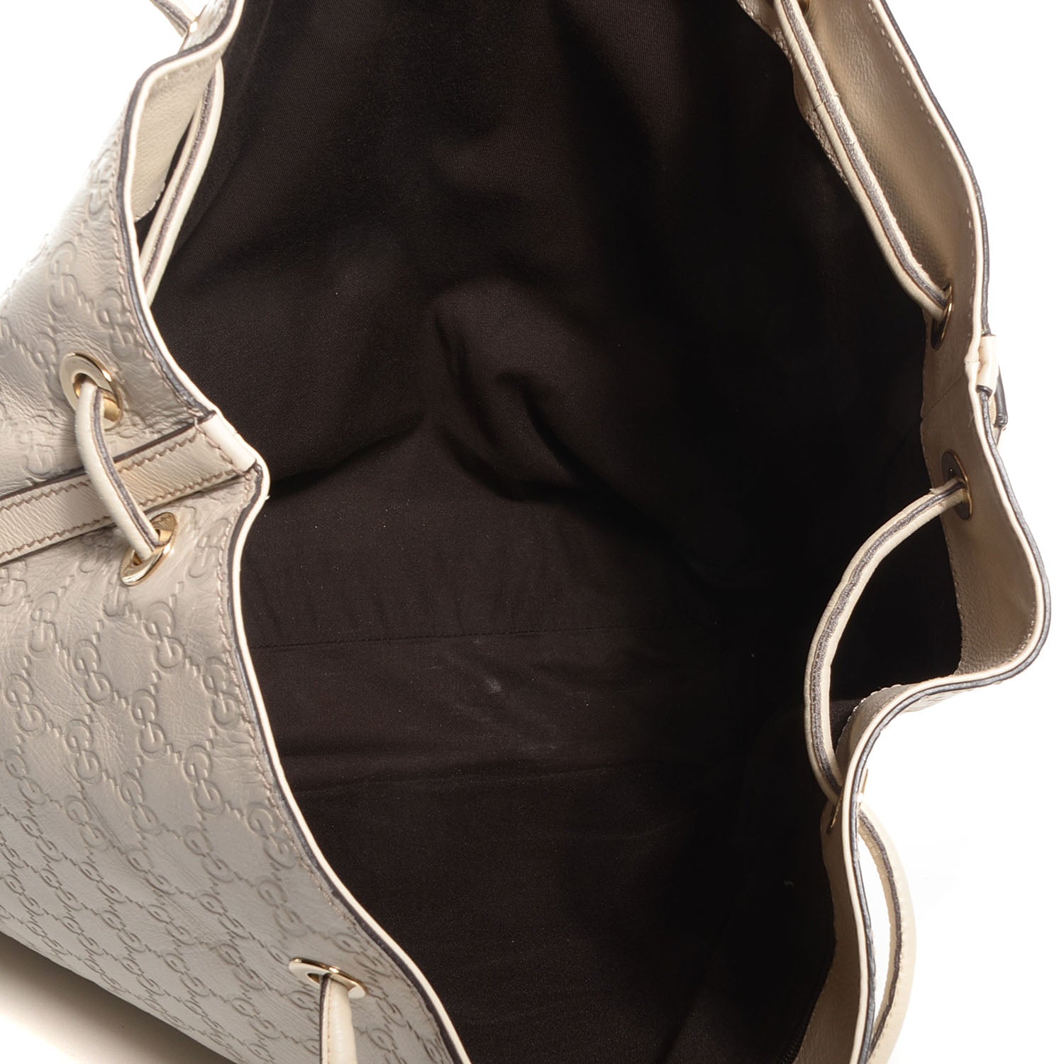 Gucci Guccissima Large Gifford Shopping Tote Off White 5 of 7