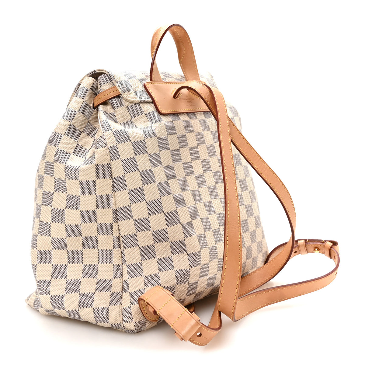 Louis Vuitton Damier Azur Sperone Backpack 2 of 9