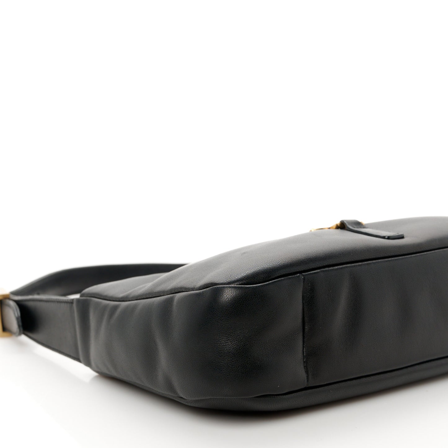 Padded Lambskin Le 5 A 7 Hobo Black