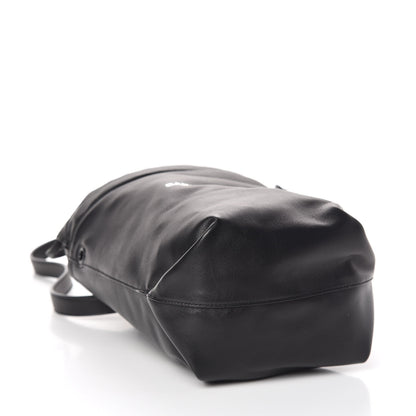 Saint Laurent Lambskin Small Teddy Bucket Bag Black 5 of 11