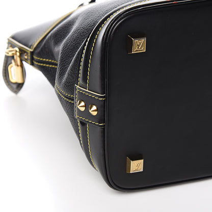 Louis Vuitton Suhali Lockit MM Black 11 of 15