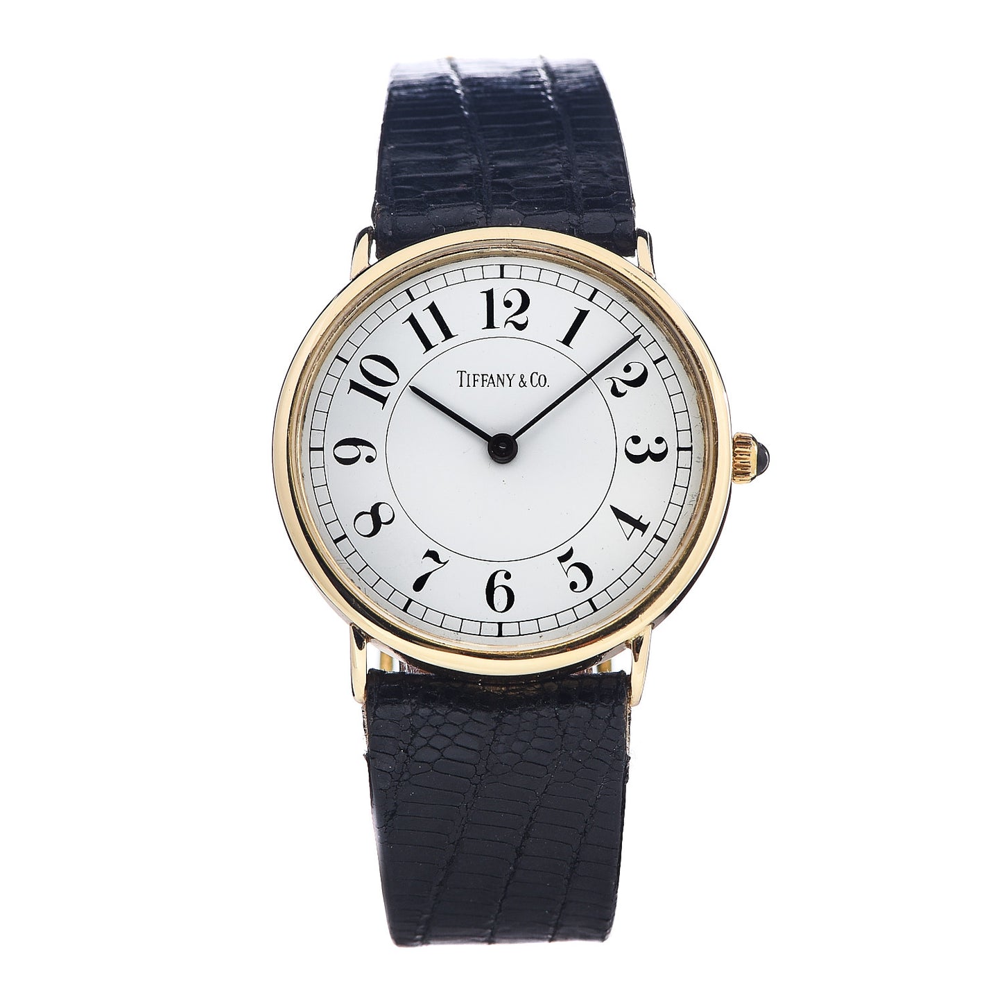 14K Yellow Gold Lizard 30mm Classic Quartz Watch