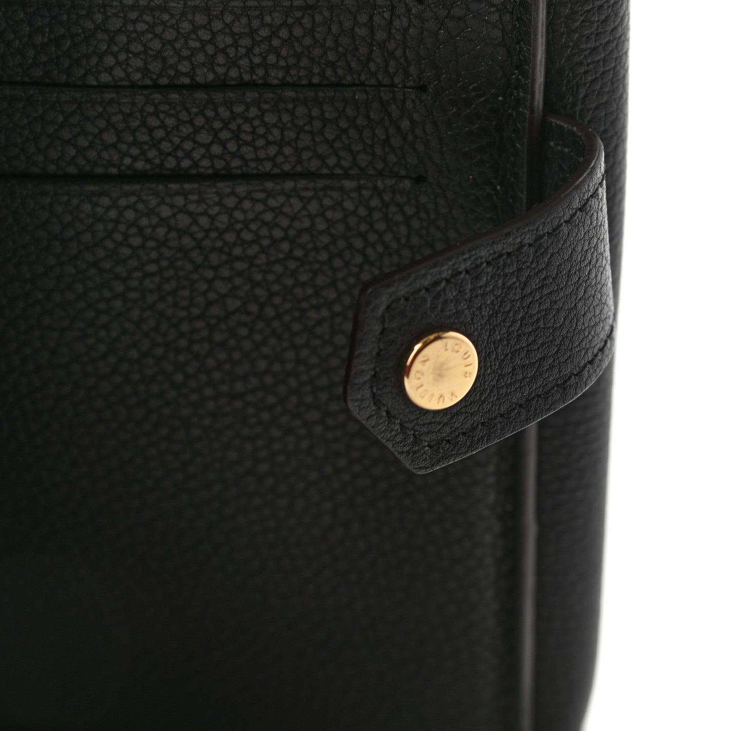 Louis Vuitton Monogram Pallas Compact Wallet Black 8 of 9