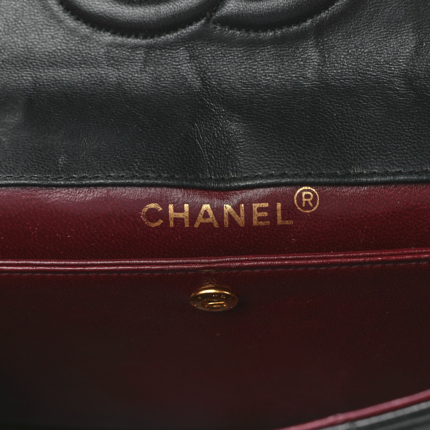 Chanel Lambskin Quilted Small Single Flap Black 6 of 12
