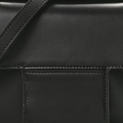 Tom Ford Palmellato Calfskin Hidden TF Top Handle Black 8 of 10