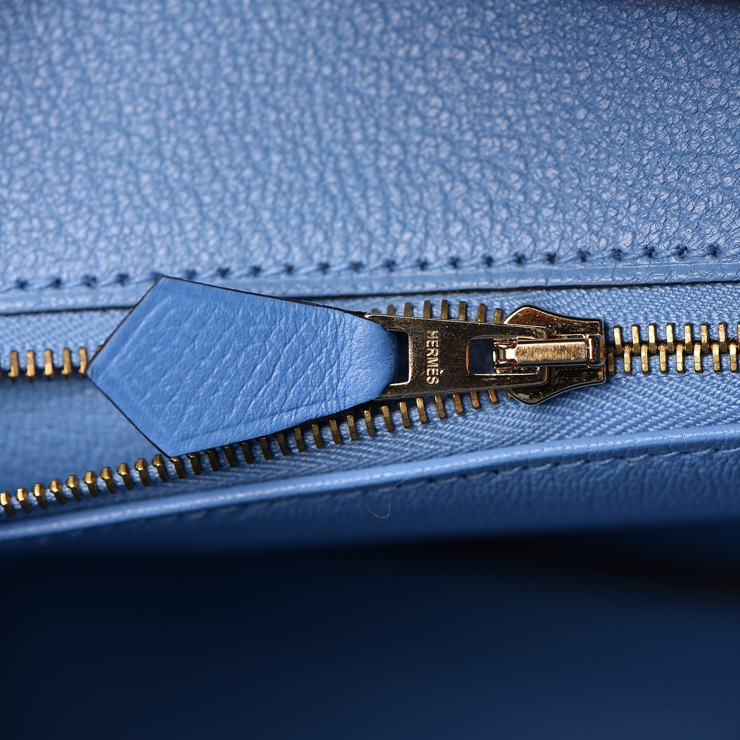 Epsom Birkin 30 Bleu Paradis