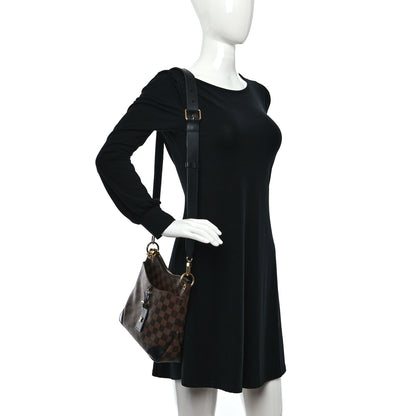 Louis Vuitton Damier Ebene Odeon PM Black 2 of 9