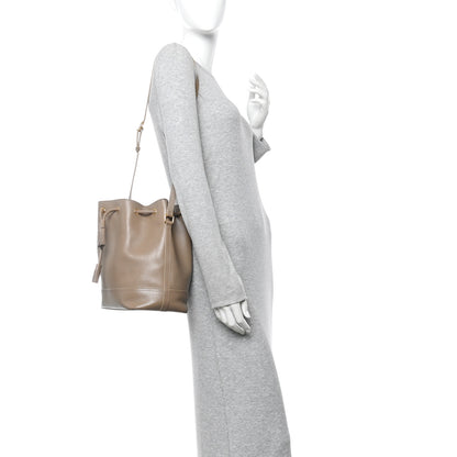 Khaite Calfskin Cecilia Bucket Bag Beige 2 of 10