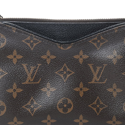 Louis Vuitton Monogram Pallas Crossbody Black 8 of 10