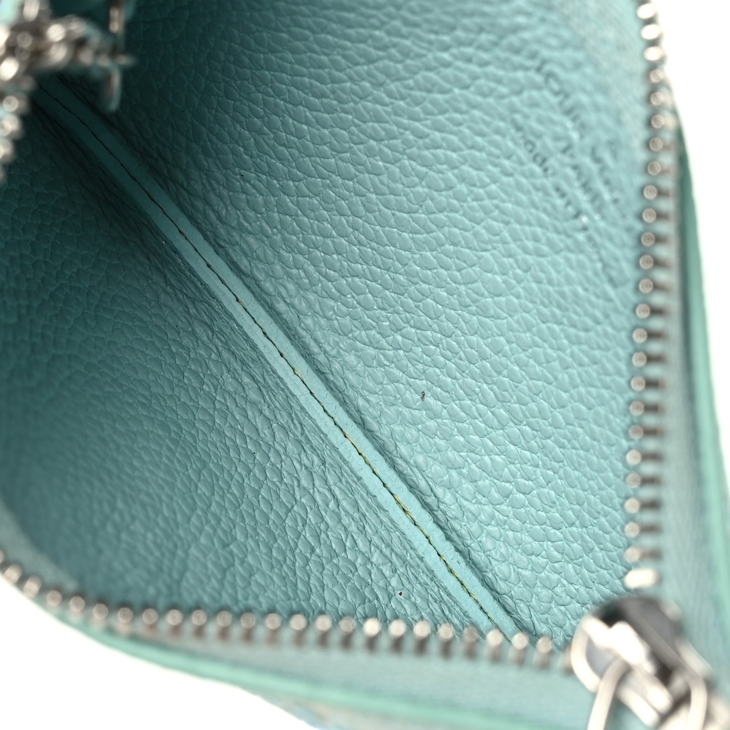 Empreinte Monogram Summer Stardust Key Pouch Water Green
