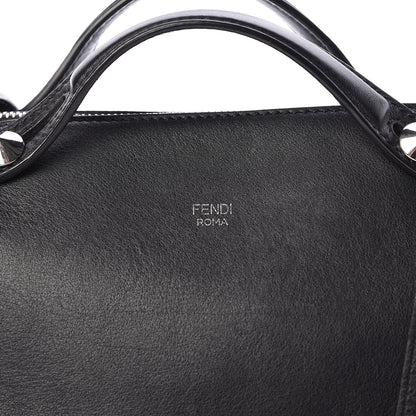 Fendi Vitello Dolce Medium By The Way Boston Bag Black 8 of 13