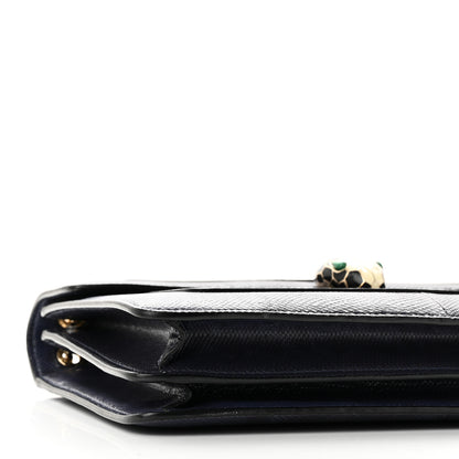 Bulgari Karung Serpenti Forever Crossbody Navy Blue 8 of 9