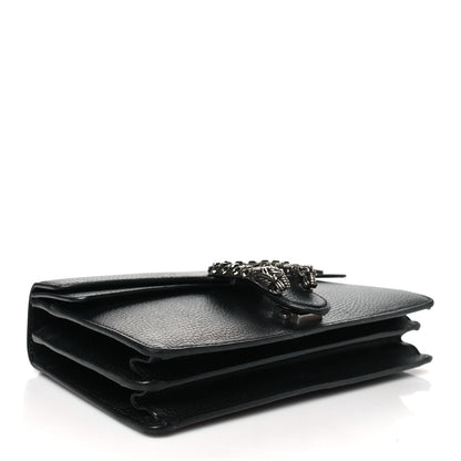 Gucci Pebbled Calfskin Small Dionysus Shoulder Bag Black 4 of 10