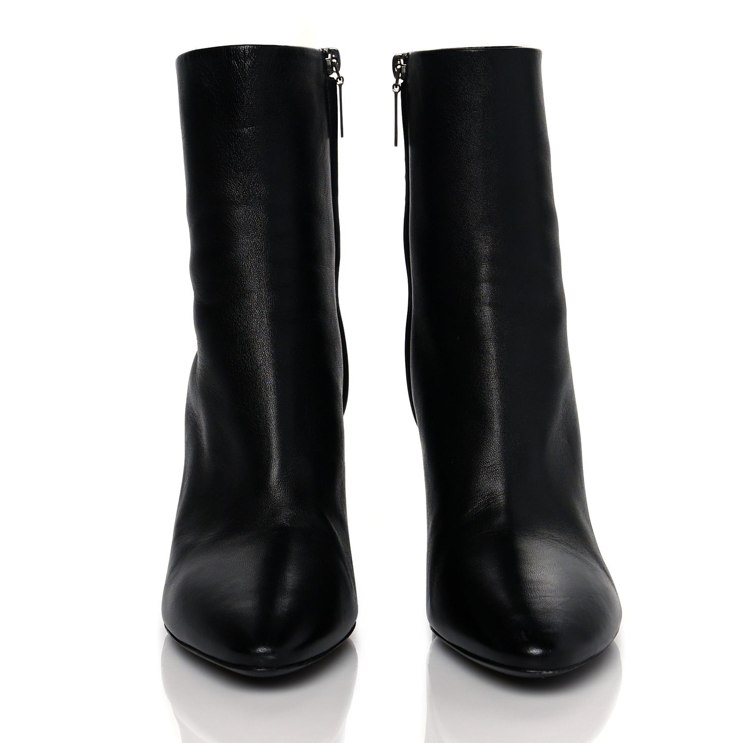 Nappa Vendome Loulou Ankle Zip Boot 40 Black