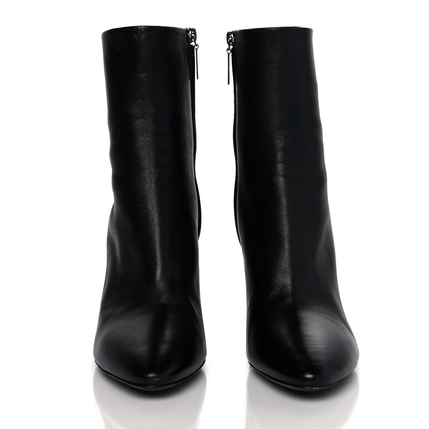 Saint Laurent Nappa Vendome Loulou Ankle Zip Boot 40 Black 2 of 7