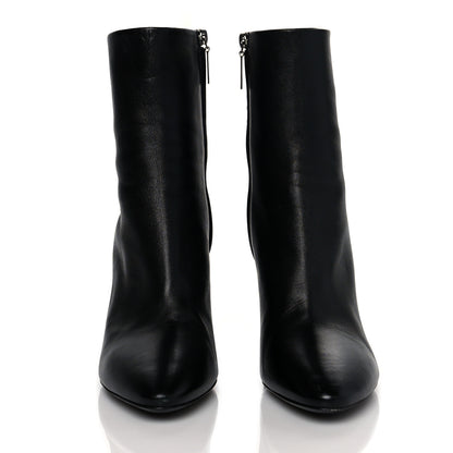 Saint Laurent Nappa Vendome Loulou Ankle Zip Boot 40 Black 2 of 7