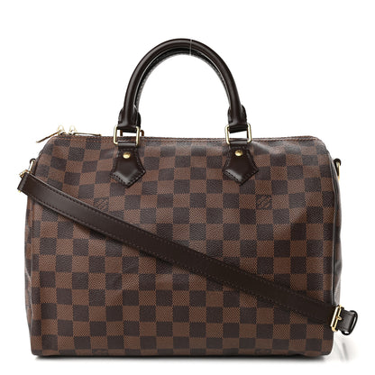 Louis Vuitton Damier Ebene Speedy Bandouliere 30 1 of 9
