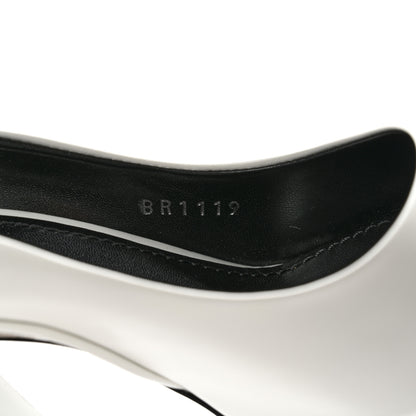 Louis Vuitton Calfskin Monogram Damier Tressage Matchmake Pumps 36 White 8 of 9