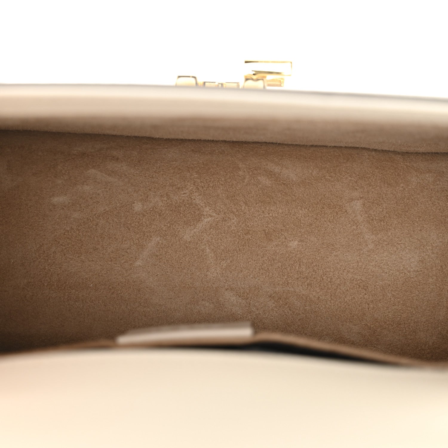 Gucci Calfskin Mini Sylvie Top Handle Bag White 5 of 10