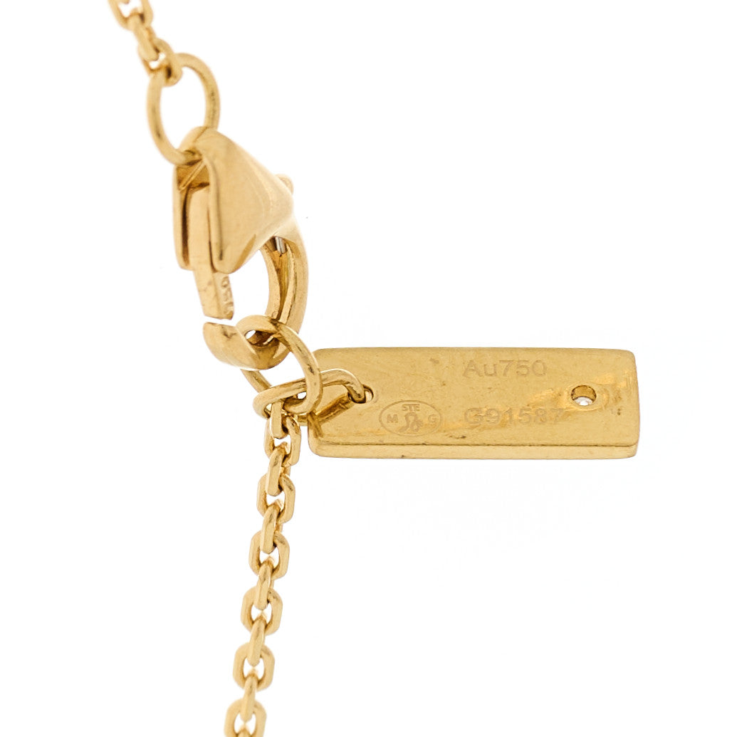 Messika 18K Yellow Gold Diamond Baby Move Classic Pave Necklace 5 of 5