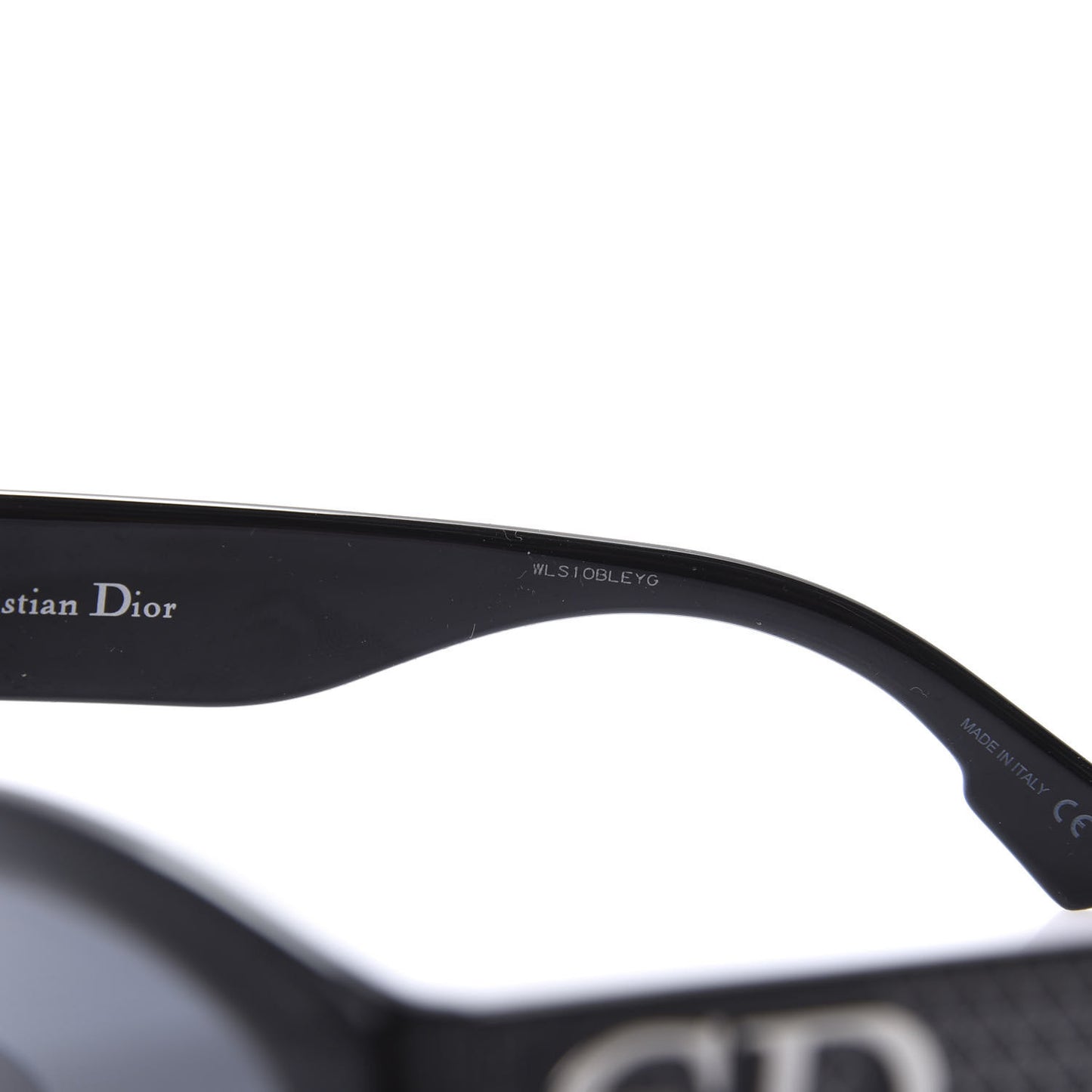 Acetate Cannage DDiorF Cat Eye Sunglasses Black