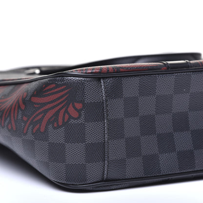 Louis Vuitton Damier Graphite Rope Tadao Red 6 of 9