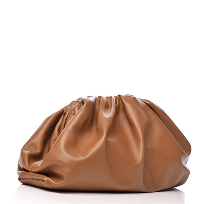 Bottega Veneta Smooth Butter Calf The Pouch Oversized Clutch Cammello 3 of 10