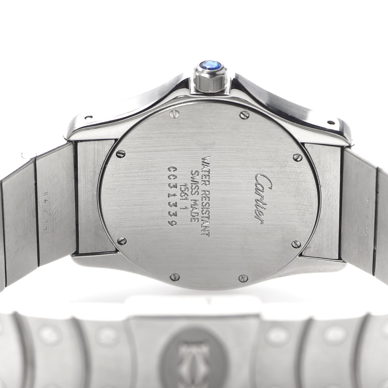 Cartier Stainless Steel 29mm Santos Cougar Quartz Watch 5 of 6