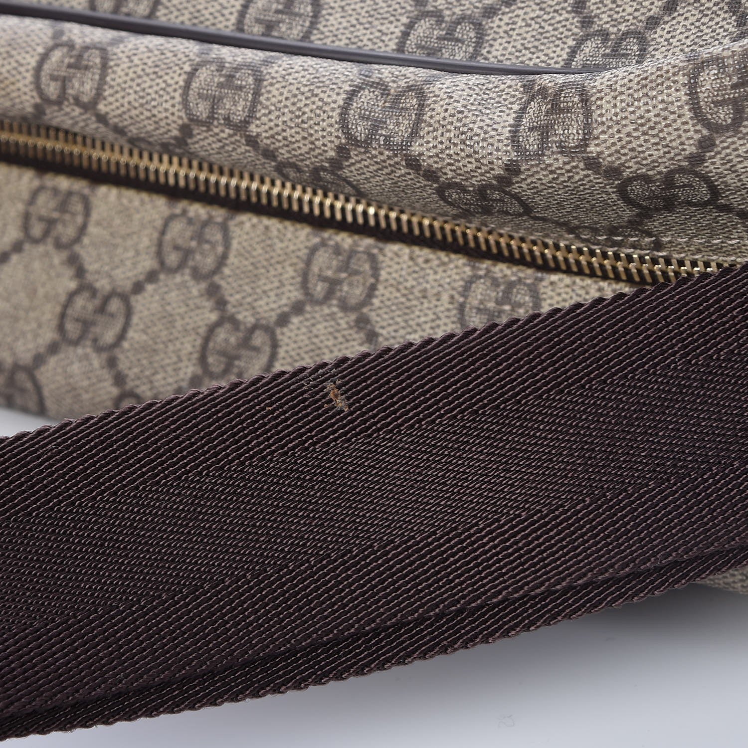 Gucci GG Plus Monogram Large Messenger Bag Dark Brown 10 of 10