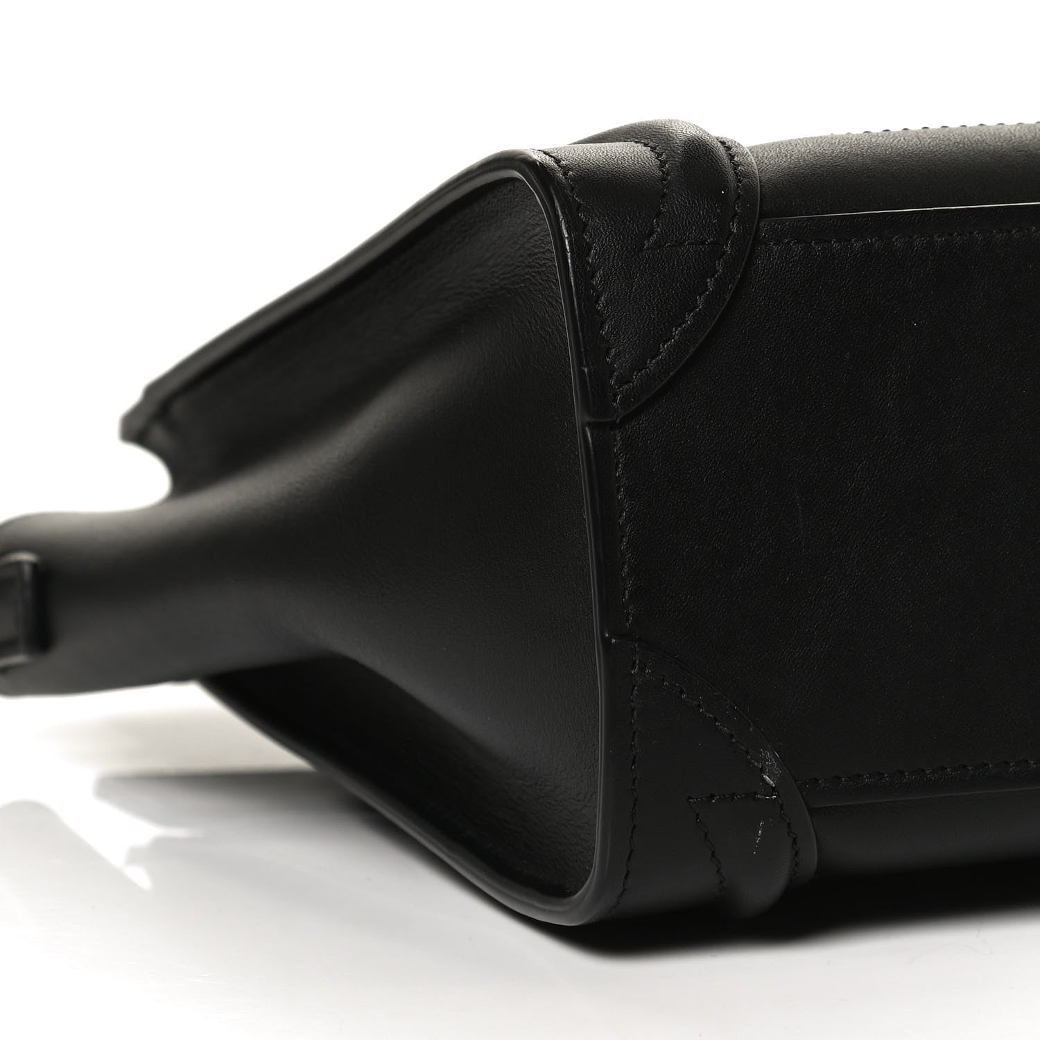 Celine Smooth Calfskin Nano Luggage Black 9 of 11