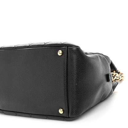 Chanel Caviar Quilted Petit Timeless Tote PTT Black 10 of 10