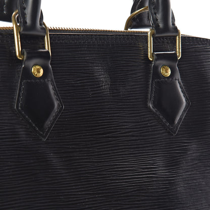 Louis Vuitton Epi Alma PM Black 11 of 13