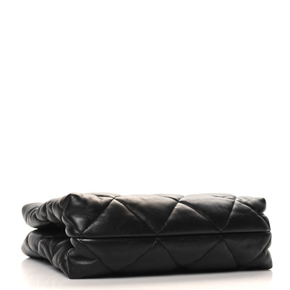 Chanel Lambskin Quilted Small Shopping Bag Black 4 of 11