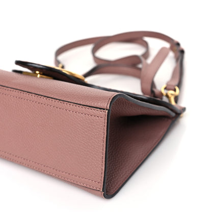 Gucci Calfskin Mini GG Marmont Top Handle Bag Rosy Phard 9 of 9