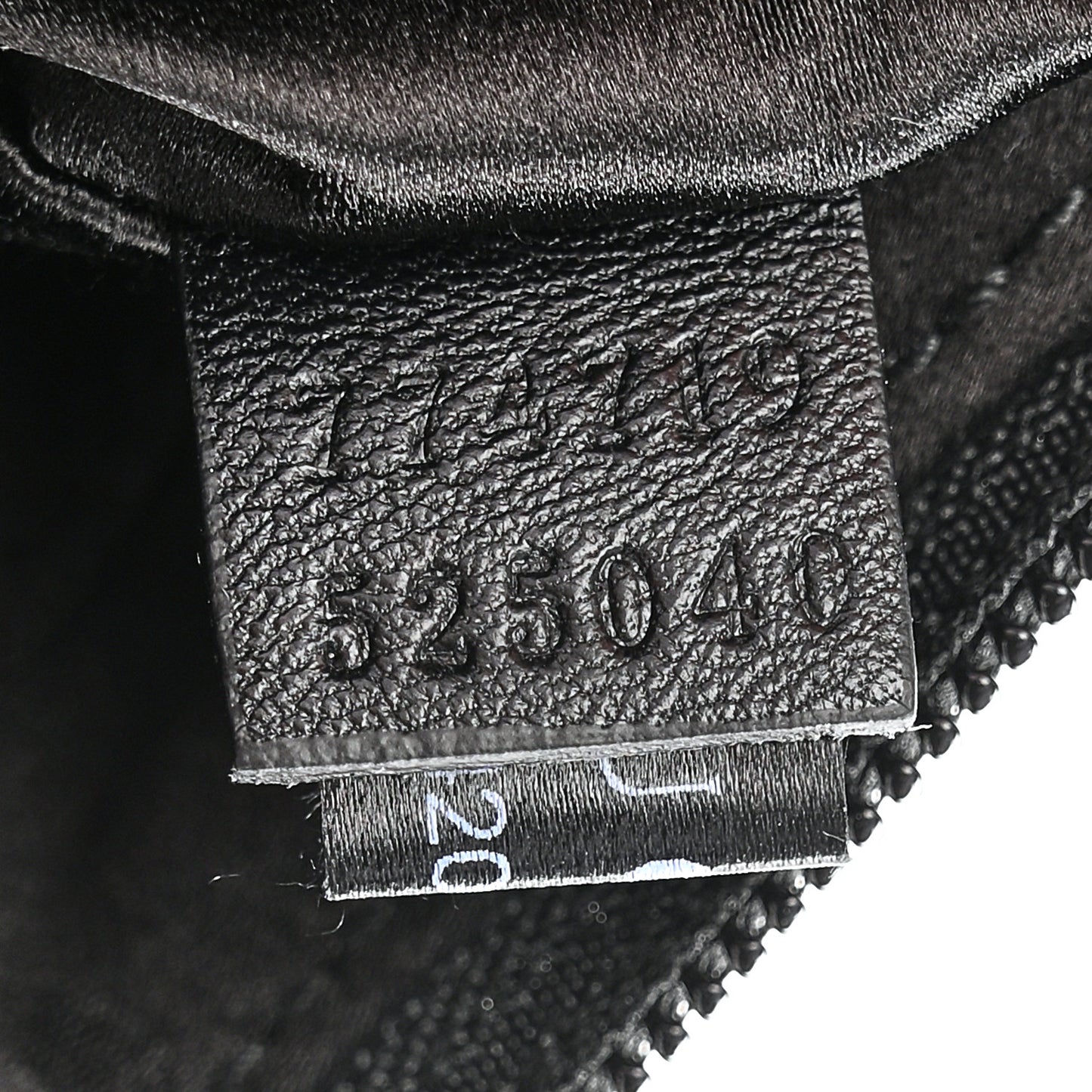 Jacquard Black Denim GG Monogram Horsebit Slim Small Shoulder Bag Black Grey