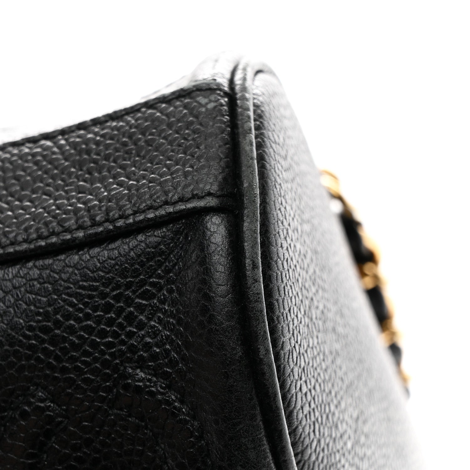 Chanel Caviar CC Backpack Black 13 of 15