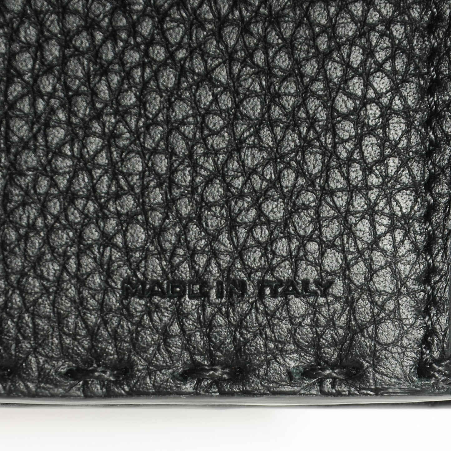 Cuoio Romano Selleria Peekaboo Continental Wallet Black