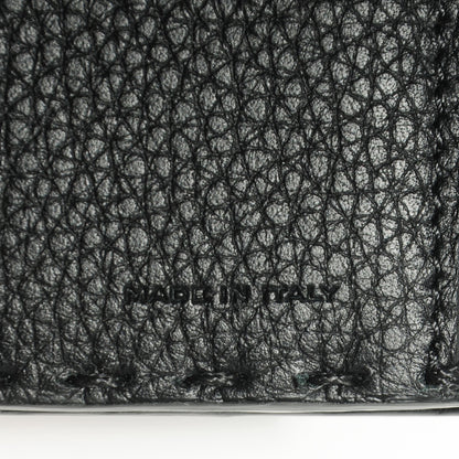 Fendi Cuoio Romano Selleria Peekaboo Continental Wallet Black 10 of 14