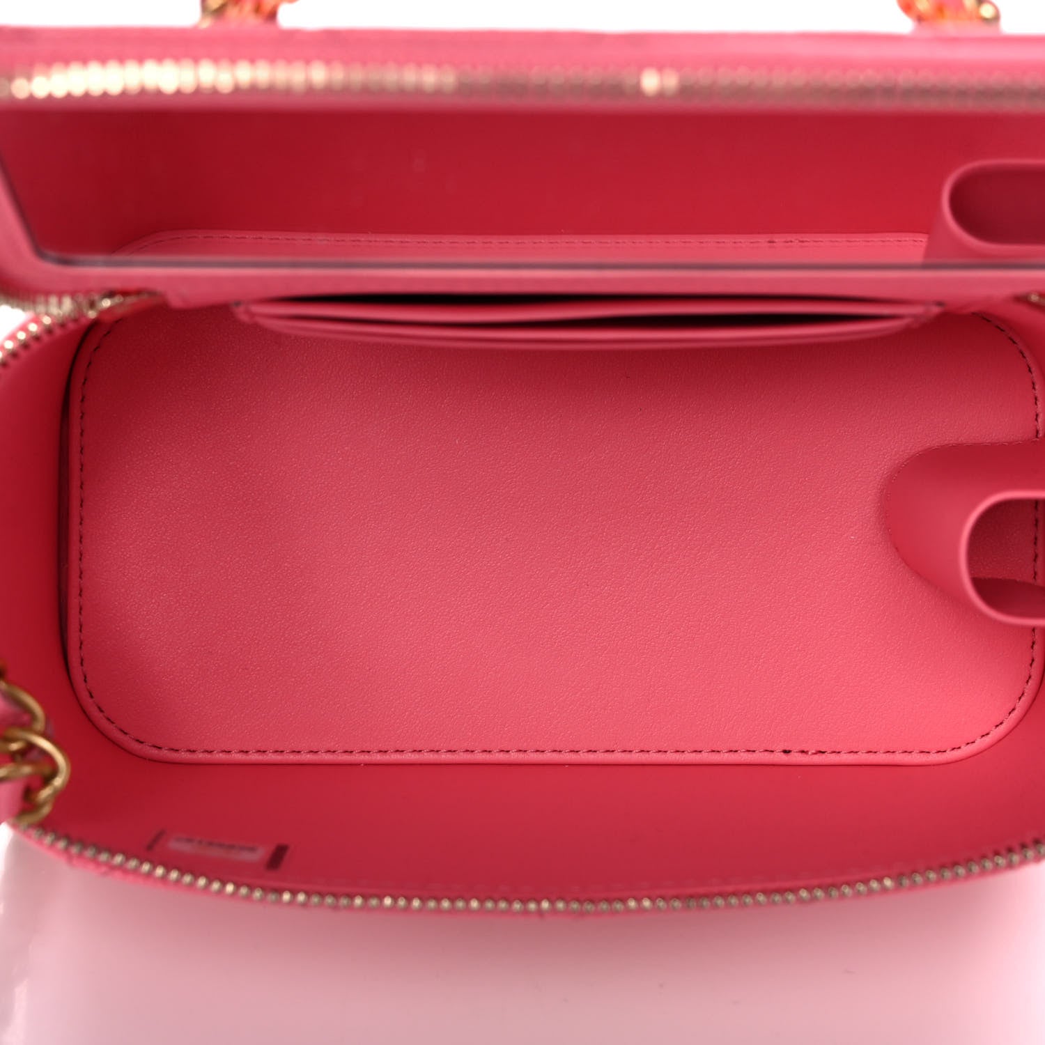 Chanel Shiny Caviar Quilted Pick Me Up Vanity Case Pink 4 of 12