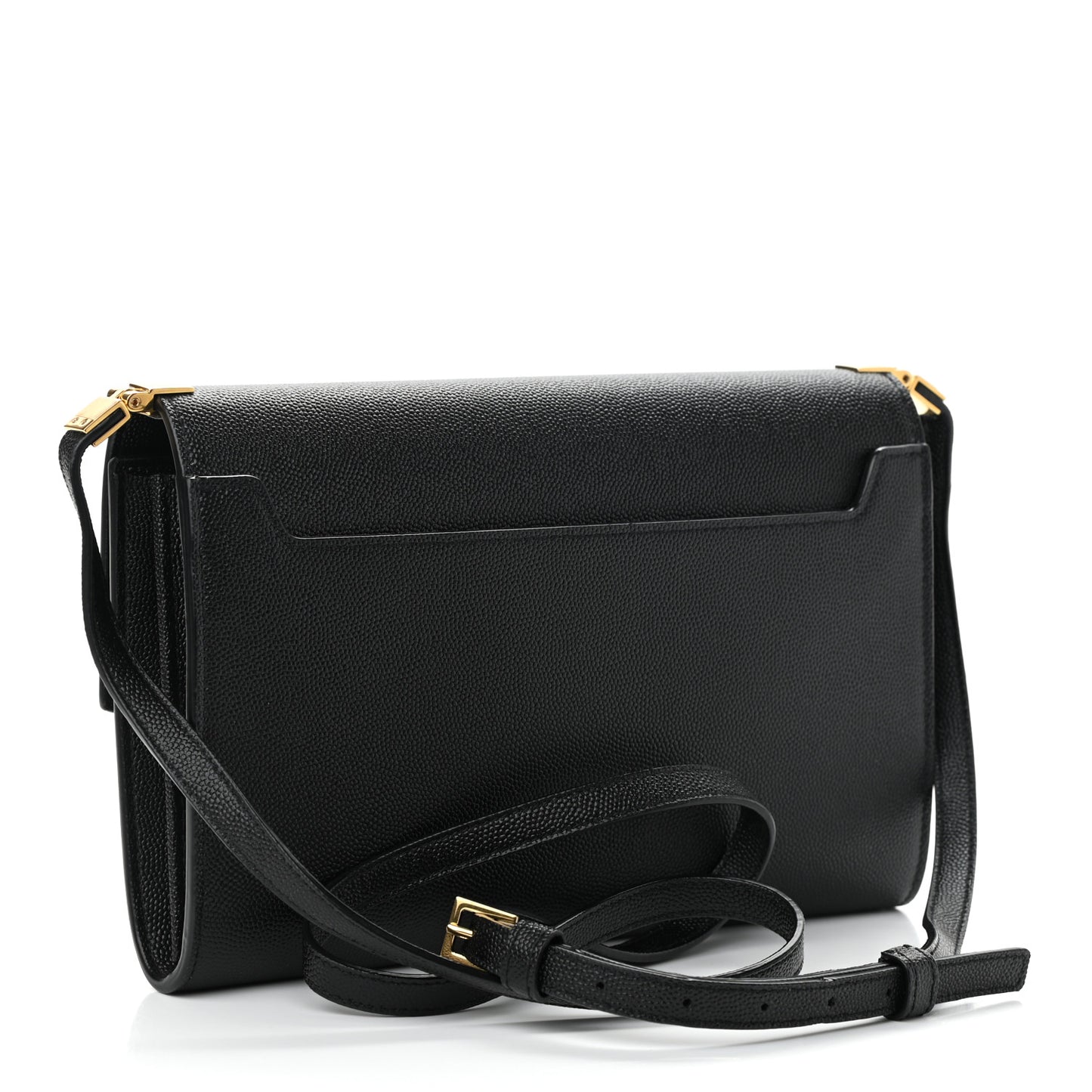 Grain De Poudre Mini Uptown Crossbody Bag Black