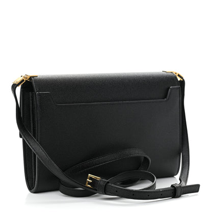 Saint Laurent Grain De Poudre Mini Uptown Crossbody Bag Black 3 of 11